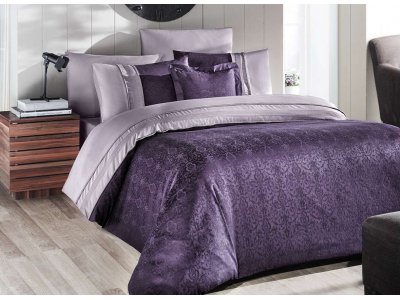 Постельное белье First Choice - VIP London Purple (Turkey), евро комплект Постельное белье First Choice - VIP London Purple (Turkey), евро комплект